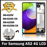 6.5'' Super AMOLED for Samsung A52 4G A525 A525F LCD Display Touch Screen Digitizer Parts For Samsung A52 5G A526 lcd