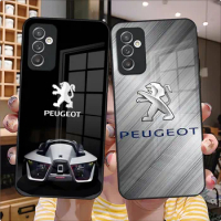 New Car Peugeots Phone Case for Samsung S24 Ultra S23 S22 S20 Fe S21 Plus Galaxy A54 A34 A24 A53 M54 Note 20 Back Cover