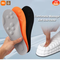 Xiaomi Youpin Soft Sports Insoles for Men Women Pads Shock Absorption Massage Footcare Insoles for Shoes Shoe Insole Templates
