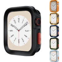 Soft TPU Case for Apple Watch Case 45mm 44mm 40mm 41mm Shockproof Drop Proof Protective Cover for iWatch series 9 8 7 6 5 4 se