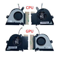 New CPU GPU Fan for ASUS TUF Dash F15 FX516 FX516P FX516PE FX516PR FX516PC FX516PM Air RTX3070 Cooling Fan 13NR0760P01011