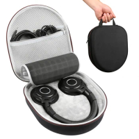 New EVA Headphones Case Cover Box for Audio-technica ATH-M50X ATH-M40X ATH-M50S ATH-M20X ATH-M30 Headphone Headset Bag Handbag