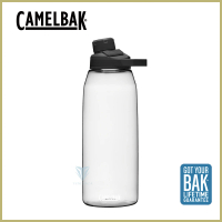 【CAMELBAK】1500ml Chute Mag 戶外運動水瓶 晶透白(RENEW/磁吸蓋/戶外水瓶)