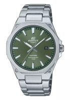 Casio Casio Edifice 綠色錶盤銀色不鏽鋼錶帶男錶 EFR-S108D-3AVUDF
