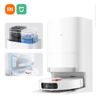 XIAOMI MIJIA Omni Robot Vacuum Mop 2 C102CN Mopping Vacuuming Drying Wipes Automatic Cleaning Dust Collecting Drainage Water