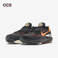 Nike 籃球鞋 Air Zoom G T Cut 2 EP 黑 橘 低筒 男鞋 氣墊 DJ6013-004