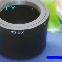 T2-FX T2 Lens to for Fujifilm X Mount Fuji X-Pro1 X-Pro2 X-Pro3 X-M1 X-E1 X-E2 X-E1 XM1 XE3 Adapter Ring