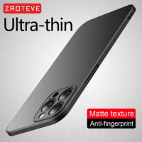 For iPhone15 Pro Case ZROTEVE Luxury Slim Matte Hard PC Cover For iPhone 15 14 13 12 11 7 8 Plus X S XR XS Max SE 2 3 2020 Cases