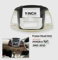 FRAME HEADUNIT ANDROID 7 INCH / 9 INCH / 10 INCH TOYOTA INNOVA MANUAL / AUTOMATIC 2005 - 2010 9" A/A