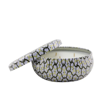 Voluspa 三芯裝飾錫罐蠟燭 - 梔子花 340克/12盎司