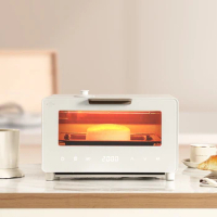 Compact Countertop Mini Steam Toaster Oven Stainless Steel Steam Microwave Oven With Smart Touch Screen