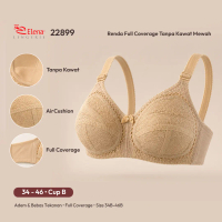 Elena Classic Bra Tanpa kawat Tanpa Busa Full Coverage Kait 2 Cup B 34B - 46B E 22899