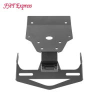 ADV160 Motorcycle Short Tail Tidy License Plate Bracket Holder With LED Light For Honda ADV 160 2023 2024 Accessories