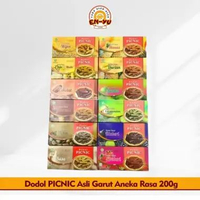 Dodol Picnic Aneka Rasa / Dodol Garut / Dodol Wijen Durian Susu Nanas Cokelat Moka Kurma Cocopandan 