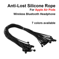 Anti-Lost Silicone Earphone Rope for Apple Air Pods Wireless Bluetooth Headphone Neck Strap Cord String Holder Cable