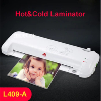 A4 Photo Laminator Paper Film Document Thermal Hot&amp;Cold Laminator A4 Plastificadora Termolaminar Plastifieuse Laminator L409-A