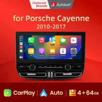 Junsun 12.3" Car Multimedia Player Radio for Porsche Cayenne 2010-2017 CarPlay Android Auto 8Core Android 12 DSP autoradio