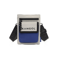 KANGOL 小方包 側背包 灰藍 小側包 包包 6255170611