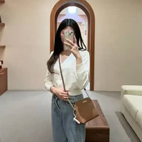 Tas MICHAEL KORS JET SET DOME GHW BROWN CHAIN SHOULDER BAG 100% ORIGINAL 21X8X17CM