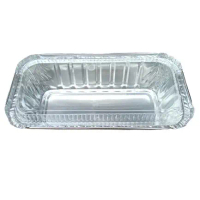 Aluminium foil Macaronishotel pie kotak persegi panjang BX 1850 5 pcs
