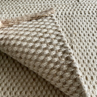 手工編織黃麻地毯北歐簡約客廳茶幾地墊臥室床邊地毯門口墊