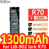 1300mAh KiKiss Powerful Battery R70 (LIB-902) for lark R70 lib-12 F5 F7 F70 F80 M5 for Sharp ST60 ST60BT DIY personal stereo