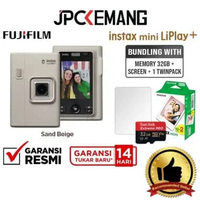 JPC KEMANG Fujifilm Instax Mini LiPlay+ / Liplay Fuji Instax Mini Li Play Plus Hybrid Instant Camera