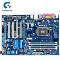 ใช้ Gigabyte GA-P75-D3มาเธอร์บอร์ดของแท้ LGA 1155 DDR3 USB3.0 SATA3 P75 D3 32GB เมนบอร์ด22nm เดสก์ท็อปเมนบอร์ดที่ใช้