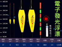 變色電子浮漂 護眼浮標 鯽魚漂 超亮醒目 蝦標 咬餌變色尾 大物標夜釣 海釣場 福壽魚浮標 磯釣標尾 路亞浮漂 冷光尾