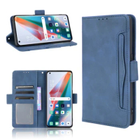 For OPPO Find X3 Pro Case Premium Leather Wallet Leather Flip Multi-card slot Cover For OPPO Find X3 Pro FindX3 Pro X3 Case