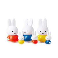 【Miffy 米菲兔商店】Miffy 米菲兔經典款 存錢筒 中號(多色任選 存錢筒 擺飾 公仔 禮物)