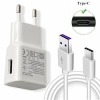 For Samsung S10 S8 S9 Plus Fast Charger Adapter 9V 1.67A Quick Charge Type C Cable for Samsung A54 A53 5G A52 A73 4G note 10 8 9