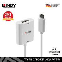 LINDY Adapter USB 3.2 Type C to DisplayPort Converter