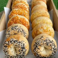 Bagels Box Set เซ็ทขนมปังเบเกิ้ล 5 รส Organic