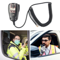 MH-48 Car Radio Mic 4 Programmable Keys 6 Pin DTMF Walkie Talkie Hand Microphone Radio Speaker Mic f