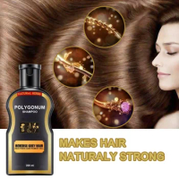 Hair Loss Treatment Polygonum Multiflorum Shampoo Effectively Promote Growth Improve Itchy Scalp Anti-Loss Hair Growth