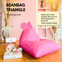 Bantal Cafe Bean Bag Segitiga Dewasa Anti Air Bean Bag Resto Triangle