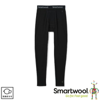 【SmartWool 美國 男 NTS 250緊身長褲《黑色》】SW016362/內搭褲/羊毛長褲