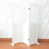 Partisi Ruangan Kayu Kecil Warna Putih