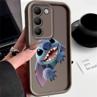เคสกันกระแทกแบบนิ่ม, ดีไซน์การ์ตูน Lilo & Stitch 3D อินเทรนด์, เข้ากันได้กับ vivo Y400 Pro 5G, Y400 