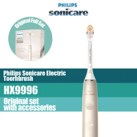 Philips Sonicare DiamondClean HX9996 electric toothbrush rechargeable Philips Replacement Heads A3 Adult Chanmpagne
