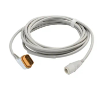 Compatible Siemens/Drager ibp cable 16 pin to BD,Edward,Medex,Abbott,Smith,PVB,Utah Ibp Transducer IBP adapter cable