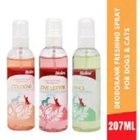 Nước hoa chuyên dụng khử mùi cho chó mèo Bioline 207ml - nước hoa chuyên dụng bioline