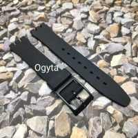 Ori Tali Jam Tangan Swatch Warna Hitam Tali Swatch Kualitas Bagus