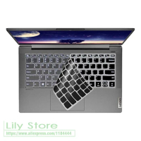 for Lenovo IdeaPad Flex 5i (14) ideapad flex 5 14iil05 Silicone laptop Keyboard Cover SKIN Protector Flex 5 14" 2 in 1 laptop