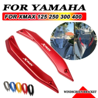 For YAMAHA XMAX300 X-MAX XMAX 300 XMAX 250 125 400 2017 - 2020 2021 Motorcycle Windshield Windscreens Bracket Bars Stent Adapt
