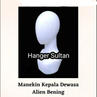 Patung Manekin Kepala Alien Dewasa