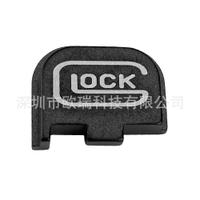 LZD  เหมาะสำหรับ  Glock Gen43 43X 48  ฝาครอบด้านหลังอลูมิเนียมอัลลอยด์