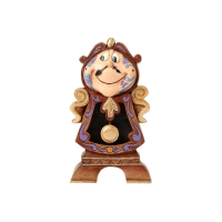 【Enesco】精品雕塑 Disney 迪士尼 美女與野獸 時鐘管家葛士華居家擺飾