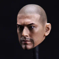1/6 Scale Baldheaded Takeshi Kaneshiro Head Sculpt Ancient with Beard for 12in Action Figure Phicen Tbleague Toys